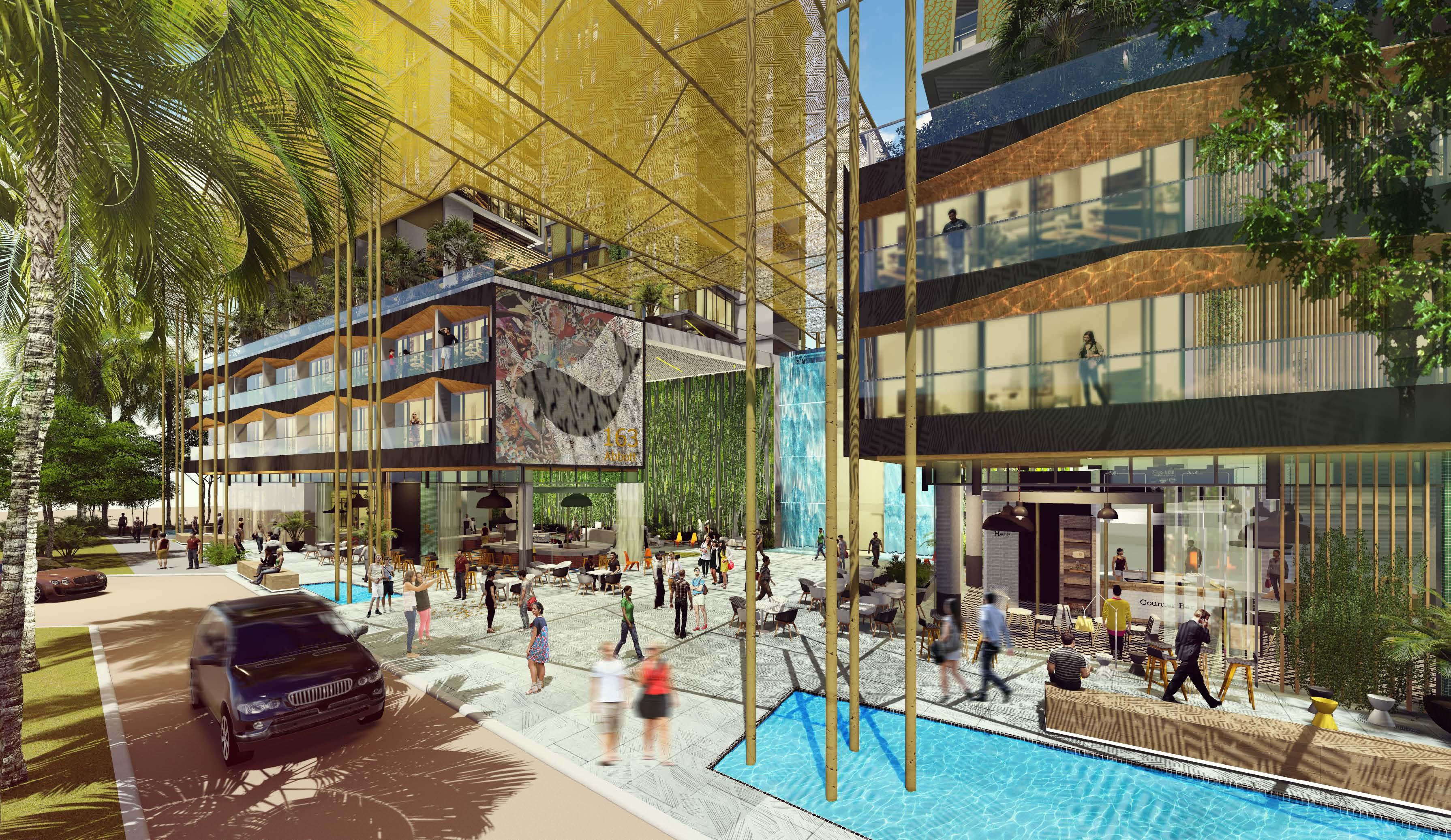 فندق Crystalbrook Bailey كيرنز المظهر الخارجي الصورة The proposed shopping mall